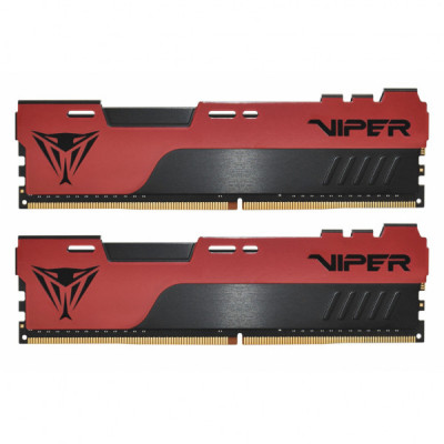 Модуль пам'яті для комп'ютера DDR4 16GGB (2x8GB) 4000 MHz Viper Elite II Red Patriot (PVE2416G400C0K)