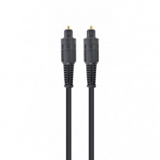 Кабель мультимедійний Optical Toslink M-M 1m black Cablexpert (CC-OPT-1M)