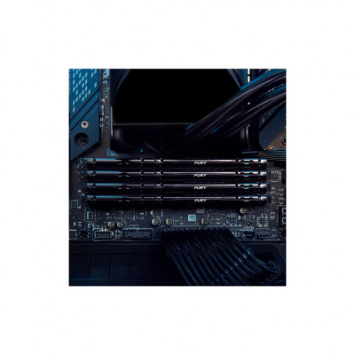 Модуль пам'яті для комп'ютера DDR5 128GB (2x64GB) 5600 MHz Beast Kingston Fury (ex.HyperX) (KF556C36BBEK2-128)