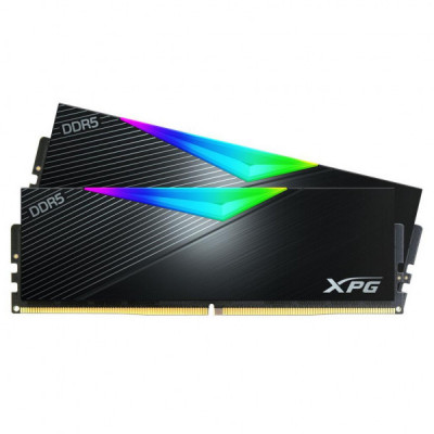 Модуль пам'яті для комп'ютера DDR5 32GB (2x16GB) 5600 MHz XPG Lancer RGB ADATA (AX5U5600C3616G-DCLARBK)