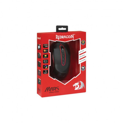 Мишка Redragon Mars TFT USB Black-Red (74846)