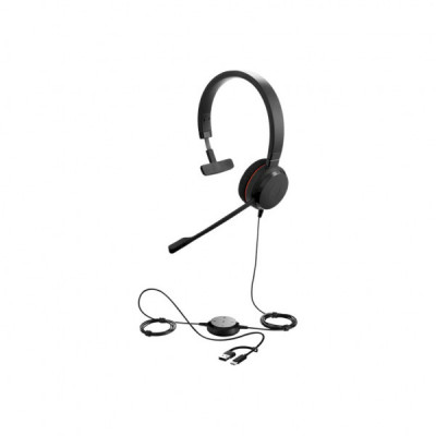 Навушники Jabra Evolve 20 MS USB C/A Mono (4993-823-169) Навушники Jabra Evolve 20 MS USB C/A Mono (4993-823-169)