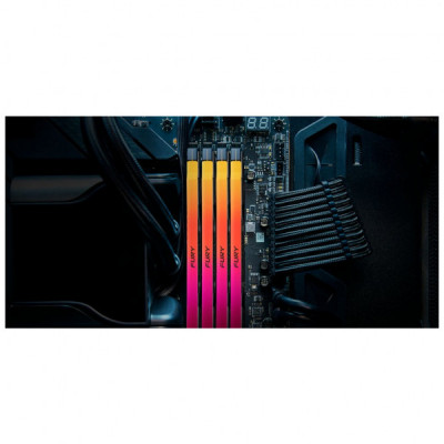 Модуль пам'яті для комп'ютера DDR5 16GB 6000 MHz Renegade RGB Kingston Fury (ex.HyperX) (KF560C32RSA-16)