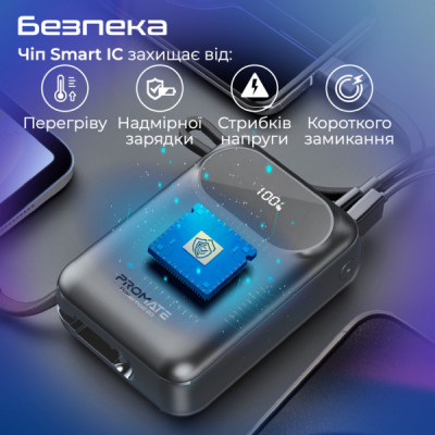 Батарея універсальна Promate 20000mAh PD/35W (powerpod-20.black)