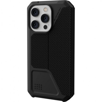 Чохол до мобільного телефона Uag Apple iPhone 14 Pro Metropolis, Kevlar Black (114046113940)