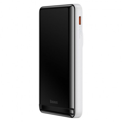 Батарея універсальна Baseus Magnetic Bracket 10000mAh 20W, White (PPCXZ10) (PPCX000002)