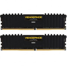Модуль пам'яті для комп'ютера DDR4 16GB (2x8GB) 3200 MHz Vengeance LPX Black Corsair (CMK16GX4M2B3200C16)