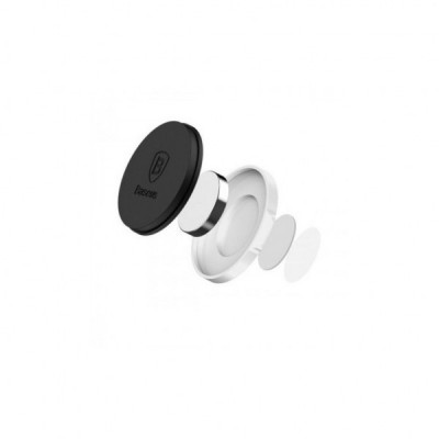 Універсальний автотримач Baseus Small ears series Magnetic suction bracket (Flat type) silve (SUER-C0S)