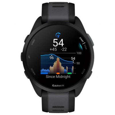 Смарт-годинник Garmin Forerunner 165 Music, Black/Slate Grey, GPS (010-02863-30)