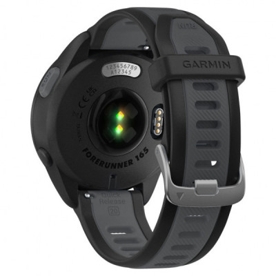 Смарт-годинник Garmin Forerunner 165 Music, Black/Slate Grey, GPS (010-02863-30)