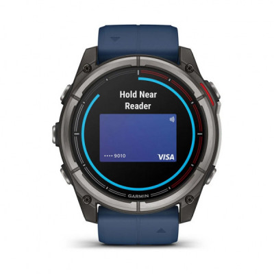 Смарт-годинник Garmin quatix 8 51mm, AMOLED, Saph, GPS смарт-годинник (010-02905-91)