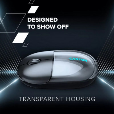 Мишка Canyon OnClick 24 Wireless Blue (CNS-CMSW24BL)