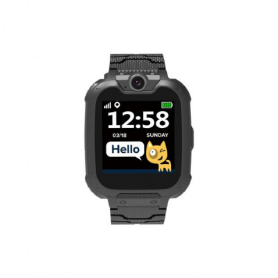 Смарт-годинник Canyon CNE-KW31BB Kids smartwatch Tony, Black (CNE-KW31BB)