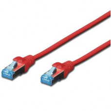 Патч-корд Digitus 1м, cat.5e, SF-UTP, AWG 26/7, red (DK-1531-010/R)