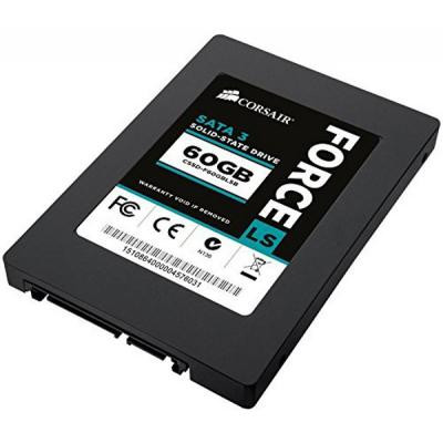 Накопичувач SSD 2.5" 60GB Corsair (CSSD-F60GBLSB) Накопичувач SSD 2.5" 60GB Corsair (CSSD-F60GBLSB)