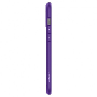 Чохол до мобільного телефона Spigen iPhone 12 Crystal Hybrid, Hydrangea Purple (ACS01478)