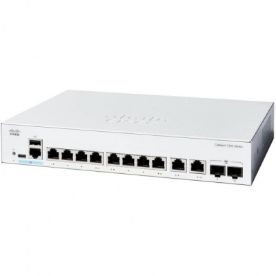 Комутатор мережевий Cisco C1300-8T-E-2G