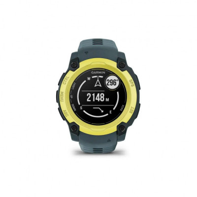 Смарт-годинник Garmin Instinct E, 40 mm, Electric Lime Bezel w/ Twilight Band, GPS смарт-годинник (010-02932-01)