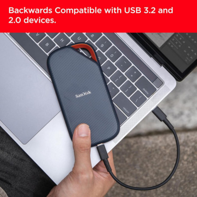 Накопичувач SSD USB 4.0 2TB SanDisk (SDSSDE82-2T00-G25)