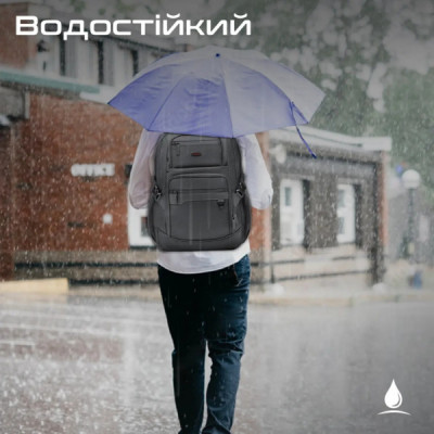 Рюкзак для ноутбука Promate 15.6" ElitePack-Lite Black (elitepack-lite)