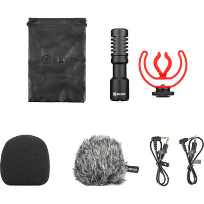 Мікрофон Boya BY-MM1+ Black (BY-MM1+) Мікрофон Boya BY-MM1+ Black (BY-MM1+)