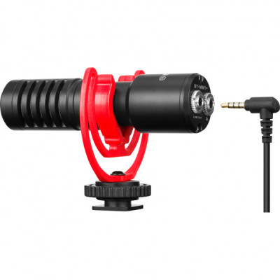 Мікрофон Boya BY-MM1+ Black (BY-MM1+) Мікрофон Boya BY-MM1+ Black (BY-MM1+)