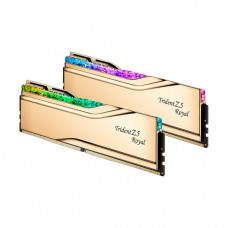 Модуль пам'яті для комп'ютера DDR5 32GB (2x16GB) 6400 MHz Trident Z5 Royal Gold G.Skill (F5-6400J3039G16GX2-TR5G)