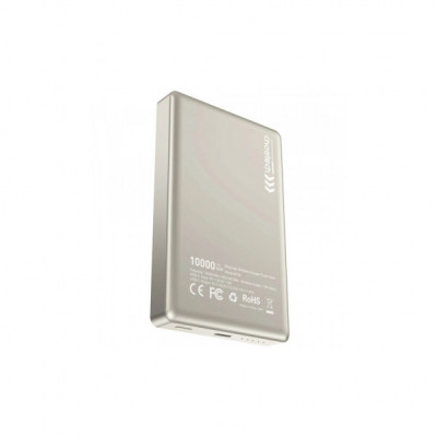 Батарея універсальна Choetech Magnetic Wireless 10000mAh 20W, PD, Qi-15W, USB-C In/Out Ultra-thin, Beige (B739-CCCWH)