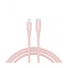 Дата кабель USB-C to Lightning 1.0m CLNM60 C-L 60W MFI Silicon Pink Canyon (CNS-CLNM60SC10PS)