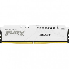 Модуль пам'яті для комп'ютера DDR5 32GB 5600 MHz FURY Beast White Kingston Fury (ex.HyperX) (KF556C40BW-32)