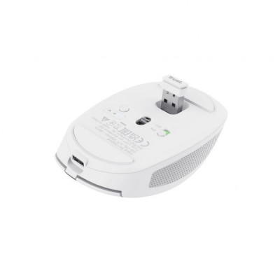 Мишка Trust Ozza compact Bluetooth/Wireless/USB-A White (24933)