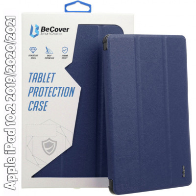 Чохол до планшета BeCover Smart Case для Apple iPad 10.2 2019/2020/2021 Deep Blue (704133)