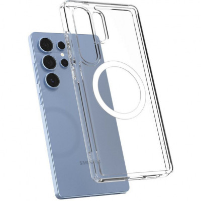 Чохол до мобільного телефона Spigen Samsung Galaxy S25 Ultra, Ultra Hybrid MagFit, Clear White (ACS08956)