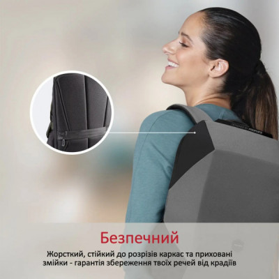 Рюкзак для ноутбука Promate 15.6" UrbanPack-BP Grey (urbanpack-bp.grey)
