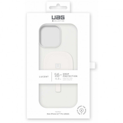 Чохол до мобільного телефона Uag [U] Apple iPhone 14 Pro Max Lucent 2.0 Magsafe, Marshmallow (114079313535)