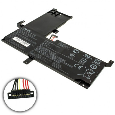 Акумулятор до ноутбука ASUS VivoBook TP510B31N1708, 3653mAh (42Wh), 3cell, 11.52V, black (A97579)
