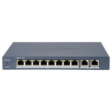 Комутатор мережевий Hikvision DS-3E1310P-EI(B)
