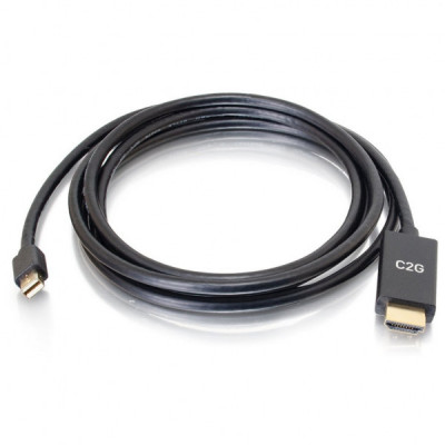 Кабель мультимедійний Mini DP to HDMI 1.8m C2G (CG84436)