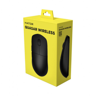 Мишка Hator Quasar Wireless Black (HTM-420)