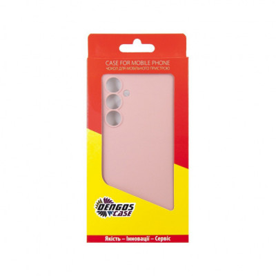 Чохол до мобільного телефона Dengos Soft Samsung Galaxy A55 5G (Pink) (DG-TPU-SOFT-57)