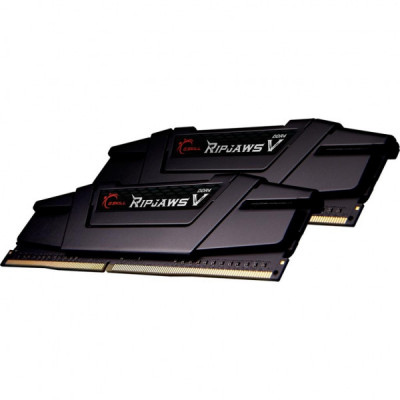 Модуль пам'яті для комп'ютера DDR4 64GB (2x32GB) 2666 MHz Ripjaws V G.Skill (F4-2666C18D-64GVK)