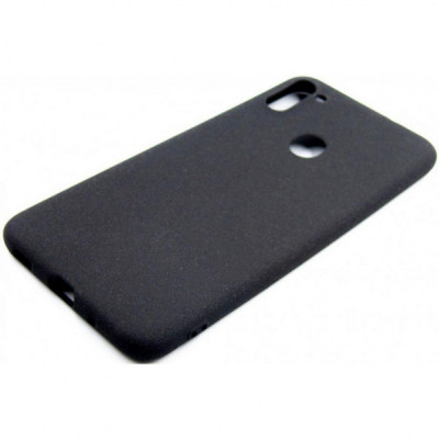 Чохол до мобільного телефона Dengos Carbon Samsung Galaxy A11, black (DG-TPU-CRBN-65) (DG-TPU-CRBN-65)