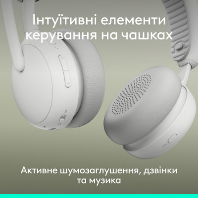 Навушники Logitech Zone Wireless 2 ES Off-White (981-001508) Навушники Logitech Zone Wireless 2 ES Off-White (981-001508)