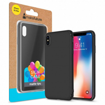 Чохол до мобільного телефона MakeFuture Skin Case Apple iPhone XS Max Black (MCSK-AIXSMBK)