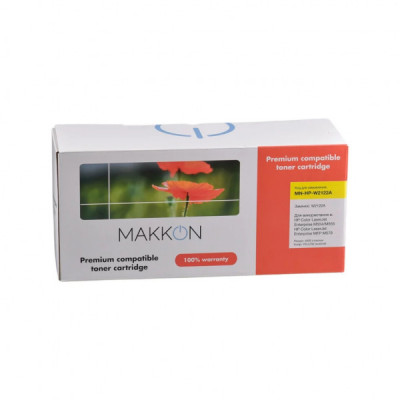 Картридж Makkon HP W2122A (212A) для CLJ M554/M555/M578 yellow (MN-HP-W2122A)
