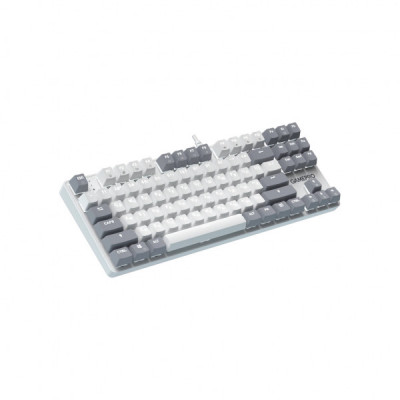 Клавіатура GamePro Genesis Metallic MK110W Outemu Red Switch USB UA White (MK110W)