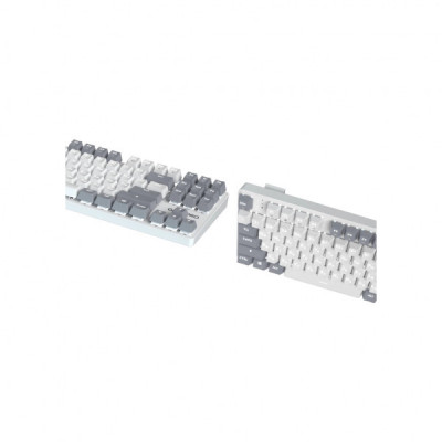 Клавіатура GamePro Genesis Metallic MK110W Outemu Red Switch USB UA White (MK110W)