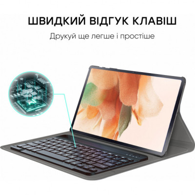 Чохол до планшета AirOn Premium Samsung Tab S7 FE (T730/T735) 12.4" 2021 BT Keyboard (4822352781074)