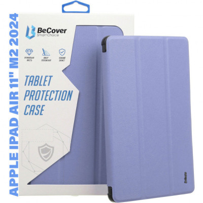 Чохол до планшета BeCover Tri Fold Soft TPU Silicone Apple iPad Air 11" M2/M3 (2024/2025) Purple (711411)