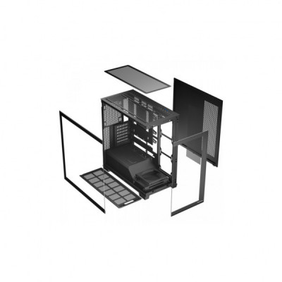 Корпус Modecom VOLCANO STELLAR MIDI w/o fans BLACK (AT-STELLAR-NF-0000-10)